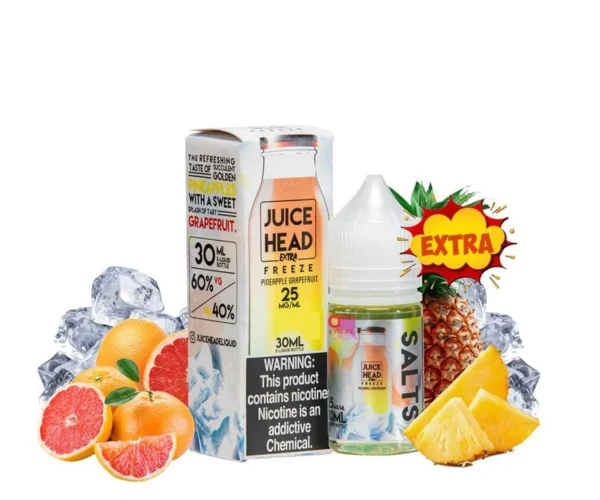 Pineapple Guava Extra Freeze Nic Salt by Juice Head 30ml Ejuice